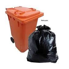 300 lts preto c/100 - saco p/ lixo