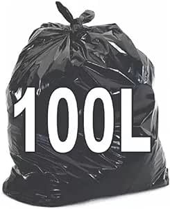 100 Lts Preto Pesado c/ 100 Unid - Saco p/ Lixo